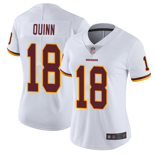 Washington Redskins Limited White Women Trey Quinn Road Jersey NFL Football 18 Vapor Untouchable